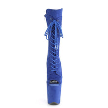 Cargar imagen en el visor de la galería, Tacones Pleaser FLAMINGO-1051FS Royal Azul Faux