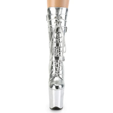 Load image into Gallery viewer, Tacones Pleaser FLAMINGO-1053 Plata Pu