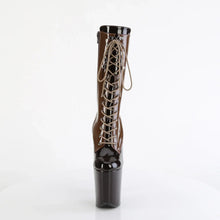 Carregar imagem no visualizador da galeria, Tacones Pleaser FLAMINGO-1054DC Moca Coffee Charol