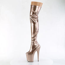 Load image into Gallery viewer, Tacones Pleaser FLAMINGO-3000HWR Oro Rosa Str.