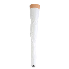Cargar imagen en el visor de la galería, Tacones Pleaser FLAMINGO-3000HWR Blanco Str. Holo