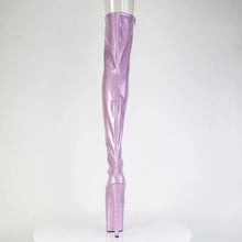 Cargar imagen en el visor de la galería, Tacones Pleaser FLAMINGO-3021GP Lilac Purpurina Charol