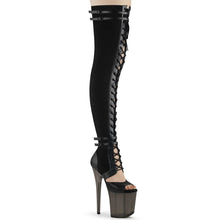 Carregar imagem no visualizador da galeria, Tacones Pleaser FLAMINGO-3027 Negro Faux Suede