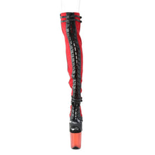 Cargar imagen en el visor de la galería, Tacones Pleaser FLAMINGO-3027 Rojo Faux Suede