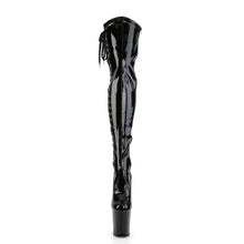 Cargar imagen en el visor de la galería, Tacones Pleaser FLAMINGO-3050 Negro Str Charol