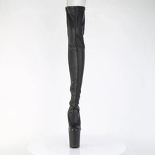 Carregar imagem no visualizador da galeria, Tacones Pleaser FLAMINGO-3850 Negro Str. Piel