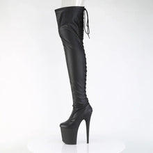 Carregar imagem no visualizador da galeria, Tacones Pleaser FLAMINGO-3850 Negro Str. Piel