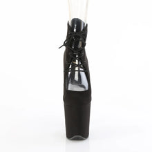 Carregar imagem no visualizador da galeria, Zapatos Pleaser FLAMINGO-800-22 Negro Faux Suede