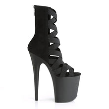 Load image into Gallery viewer, Tacones Pleaser FLAMINGO-800-24 Negro Elastic Band