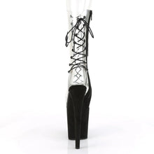 Carregar imagem no visualizador da galeria, Tacones Pleaser FLAMINGO-800-60FS Transparente Negro Faux