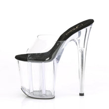Cargar imagen en el visor de la galería, Tacones Pleaser FLAMINGO-801 Transparente Negro