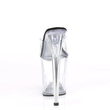 Cargar imagen en el visor de la galería, Tacones Pleaser FLAMINGO-801 Transparente Negro