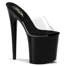 Cargar imagen en el visor de la galería, Tacones Pleaser FLAMINGO-801 Transparente Negro
