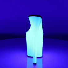 Carregar imagem no visualizador da galeria, Tacones Pleaser FLAMINGO-801UV Transparente Neon Blanco