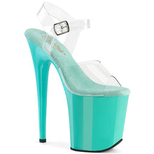 Cargar imagen en el visor de la galería, Tacones Pleaser FLAMINGO-808 - Transparente / Aqua