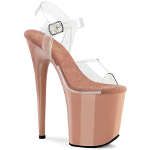 Cargar imagen en el visor de la galería, Tacones Pleaser FLAMINGO-808 - Transparente / Rosa blush
