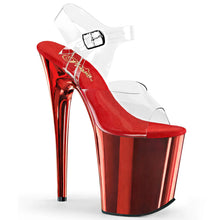 Load image into Gallery viewer, Pole Dance Sandal PLEASER FLAMINGO-808 - Chrome Various Colors