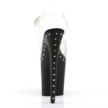Cargar imagen en el visor de la galería, Tacones Pleaser FLAMINGO-808ABLS Transparente Negro Mate
