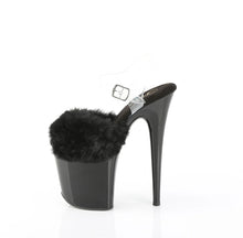 Cargar imagen en el visor de la galería, Tacones Pleaser FLAMINGO-808FUR Negro Faux Fur