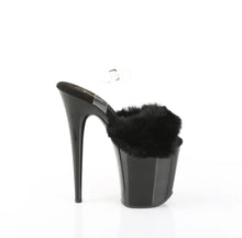 Cargar imagen en el visor de la galería, Tacones Pleaser FLAMINGO-808FUR Negro Faux Fur