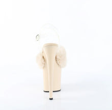 Cargar imagen en el visor de la galería, Tacones Pleaser FLAMINGO-808FUR Crema Faux Fur