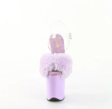 Cargar imagen en el visor de la galería, Tacones Pleaser FLAMINGO-808FUR Lavanda Faux Fur