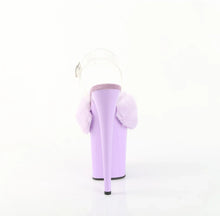 Cargar imagen en el visor de la galería, Tacones Pleaser FLAMINGO-808FUR Lavanda Faux Fur