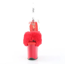 Cargar imagen en el visor de la galería, Tacones Pleaser FLAMINGO-808FUR Rojo Faux Fur