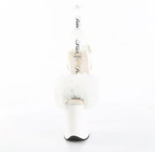 Cargar imagen en el visor de la galería, Tacones Pleaser FLAMINGO-808FUR Blanco Faux Fur