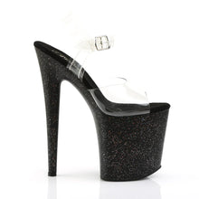 Load image into Gallery viewer, Tacones Pleaser FLAMINGO-808MG Transparente Negro