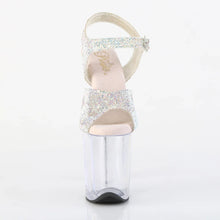 Cargar imagen en el visor de la galería, Tacones Pleaser FLAMINGO-808N-RS Plata Transparente