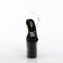 Cargar imagen en el visor de la galería, Tacones Pleaser FLAMINGO-808NLDG Transparente Negro
