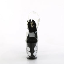 Carregar imagem no visualizador da galeria, Tacones Pleaser FLAMINGO-808NLHS Transparente Negro