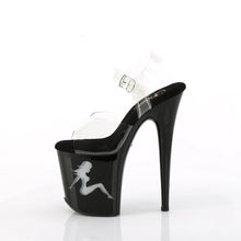 Carregar imagem no visualizador da galeria, Tacones Pleaser FLAMINGO-808NLTG Transparente Negro