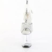 Cargar imagen en el visor de la galería, Tacones Pleaser FLAMINGO-808PREM-RSN - Transparente Strass Plata