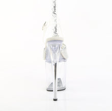 Cargar imagen en el visor de la galería, Tacones Pleaser FLAMINGO-808PREM-RSN - Transparente Strass Plata