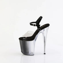 Cargar imagen en el visor de la galería, Tacones Pleaser FLAMINGO-808T-1 Ahumado Negro Transparente