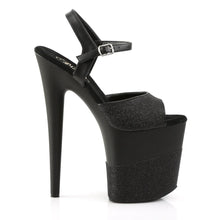 Carregar imagem no visualizador da galeria, Tacones Pleaser FLAMINGO-809-2G Negro Purpurina