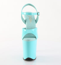 Cargar imagen en el visor de la galería, Tacones Pleaser FLAMINGO-809 - Aqua charol / Aqua