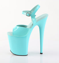 Cargar imagen en el visor de la galería, Tacones Pleaser FLAMINGO-809 - Aqua charol / Aqua