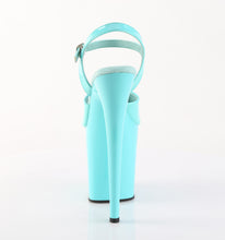 Cargar imagen en el visor de la galería, Tacones Pleaser FLAMINGO-809 - Aqua charol / Aqua