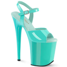 Cargar imagen en el visor de la galería, Tacones Pleaser FLAMINGO-809 - Aqua charol / Aqua