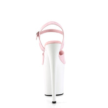 Cargar imagen en el visor de la galería, Tacones Pleaser FLAMINGO-809 - Rosa charol / Blanco