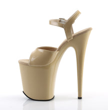 Cargar imagen en el visor de la galería, Tacones Pleaser FLAMINGO-809 - Crema charol / Crema