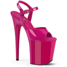 Cargar imagen en el visor de la galería, Tacones Pleaser FLAMINGO-809 - Rosa intenso charol / Rosa intenso