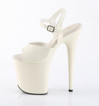 Cargar imagen en el visor de la galería, Tacones Pleaser FLAMINGO-809 - Blanco roto piel sintética / Blanco roto mate