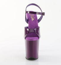 Cargar imagen en el visor de la galería, Tacones Pleaser FLAMINGO-809 - Morado charol / Morado