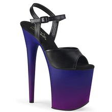 Load image into Gallery viewer, Tacones Pleaser FLAMINGO-809BP Negro Piel Sintética