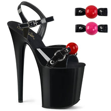 Carregar imagem no visualizador da galeria, Tacones Pleaser FLAMINGO-809GB Negro Charol