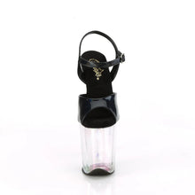 Cargar imagen en el visor de la galería, Tacones Pleaser FLAMINGO-809HT Negro Holo Charol